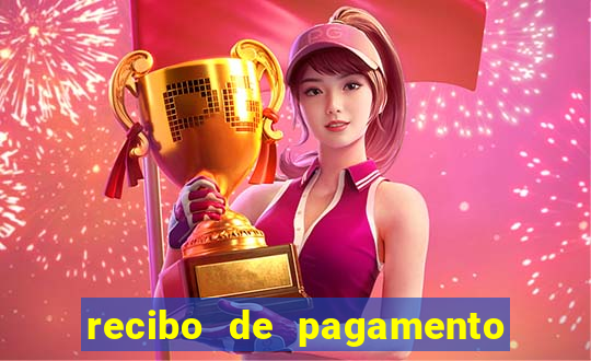 recibo de pagamento em word